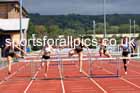 Heptathlon 100 metres hurdles, 2025 EAP International Combined Events, Hexham, Northumberland.  Photo: David T. Hewitson/Sports for All Pics